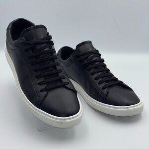 Oliver Cabell Mens Black & White Cap Toe Leather Size 7.5 - Made in Italy - Pris